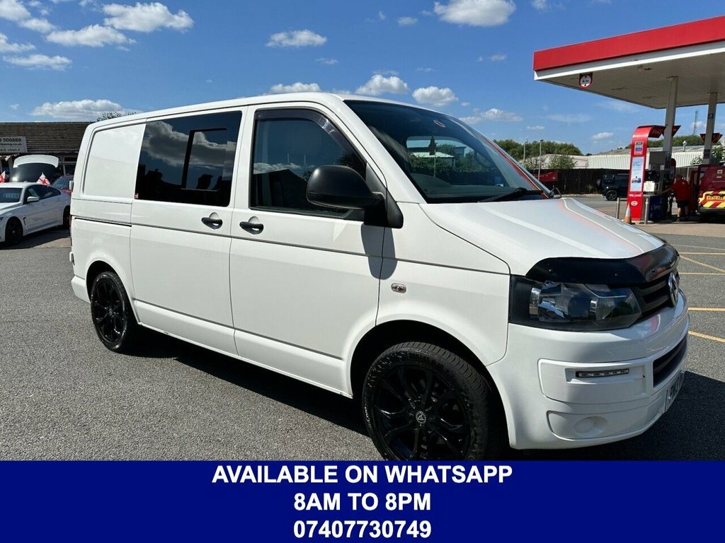 Volkswagen Transporter Panel Van White #1