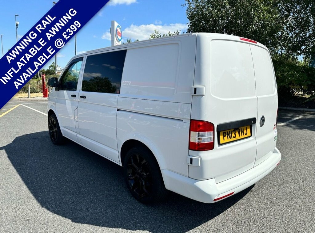 Volkswagen Transporter Panel Van White #5