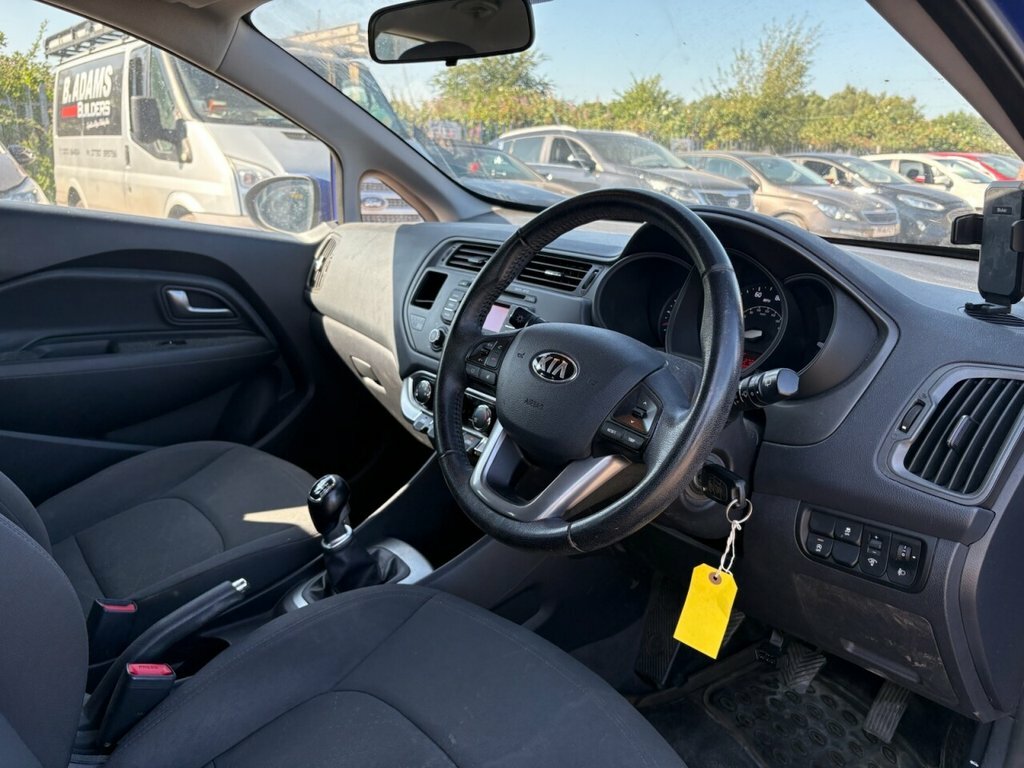 Kia RIO 2 Blue #8