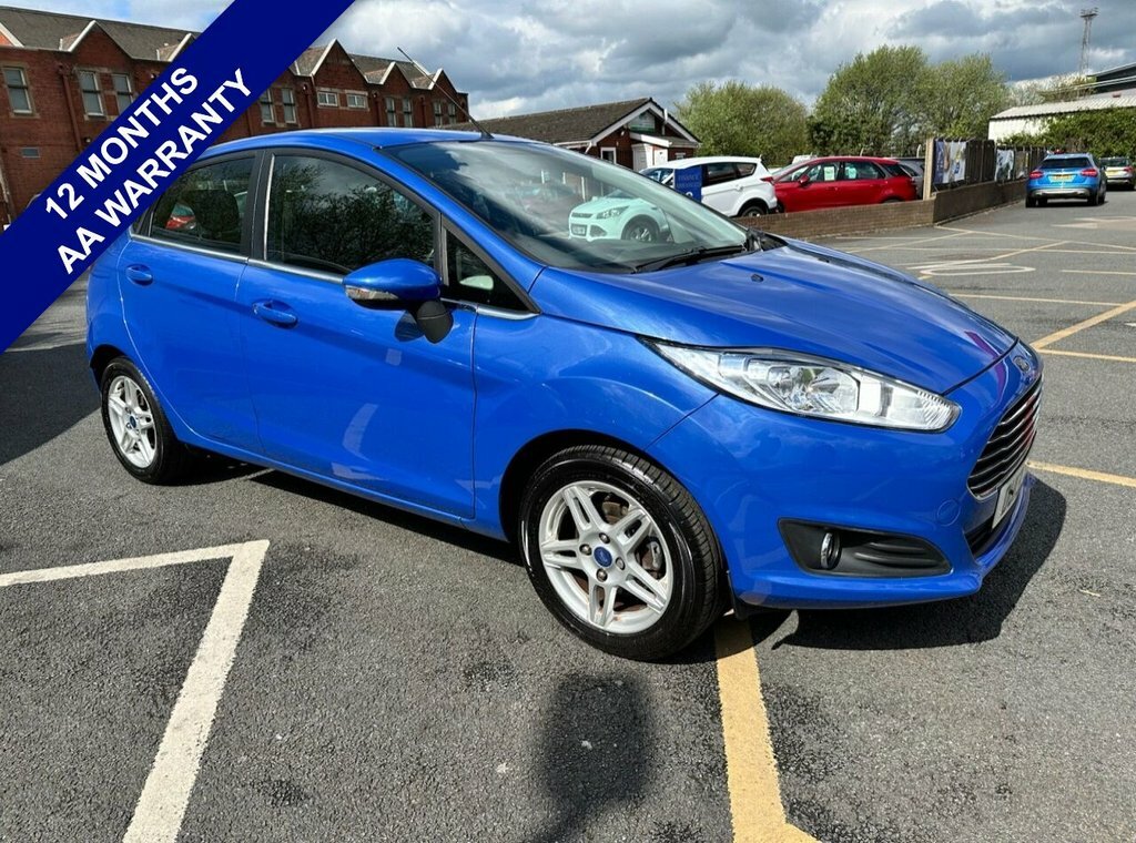 Ford Fiesta 1L Zetec Blue