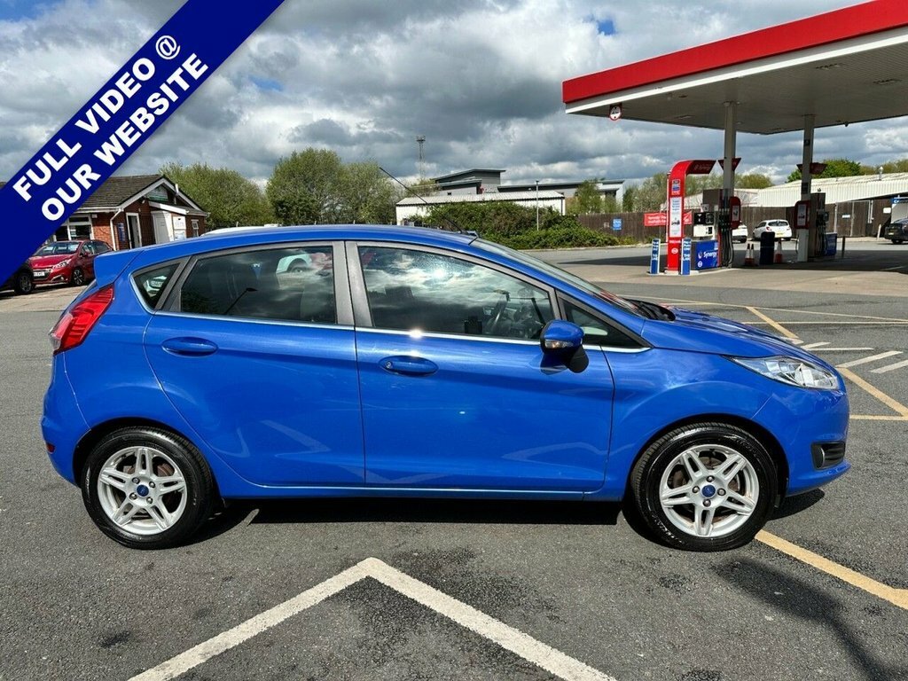 Ford Fiesta 1L Zetec Blue #4