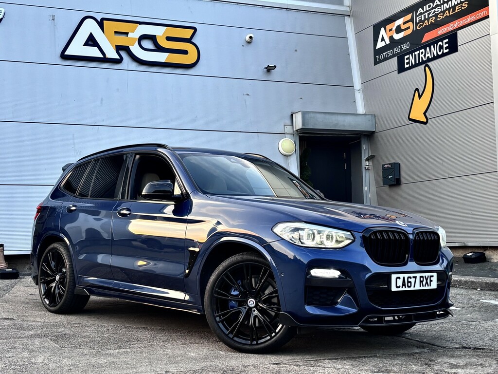 BMW X3 2.0 X3 Xdrive20d M Sport 201867 CA67RXF Blue