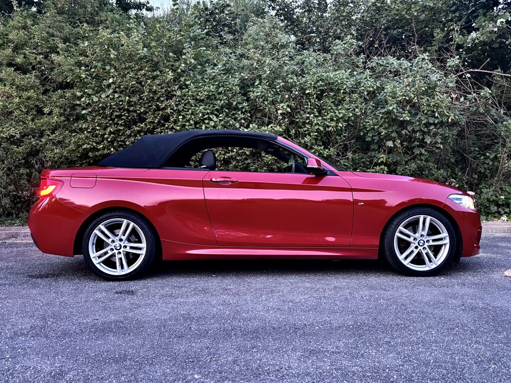 BMW 2 Series 2.0 220D M Sport Convertible 201818 RA18YMO Red #4