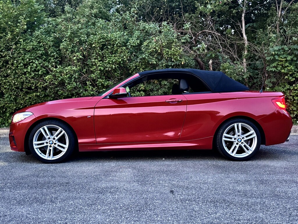 BMW 2 Series 2.0 220D M Sport Convertible 201818 RA18YMO Red #5