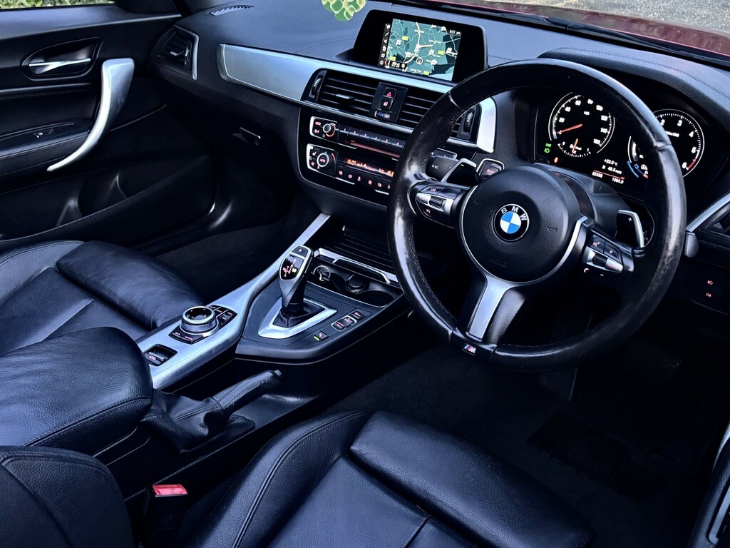 BMW 2 Series 2.0 220D M Sport Convertible 201818 RA18YMO Red #2