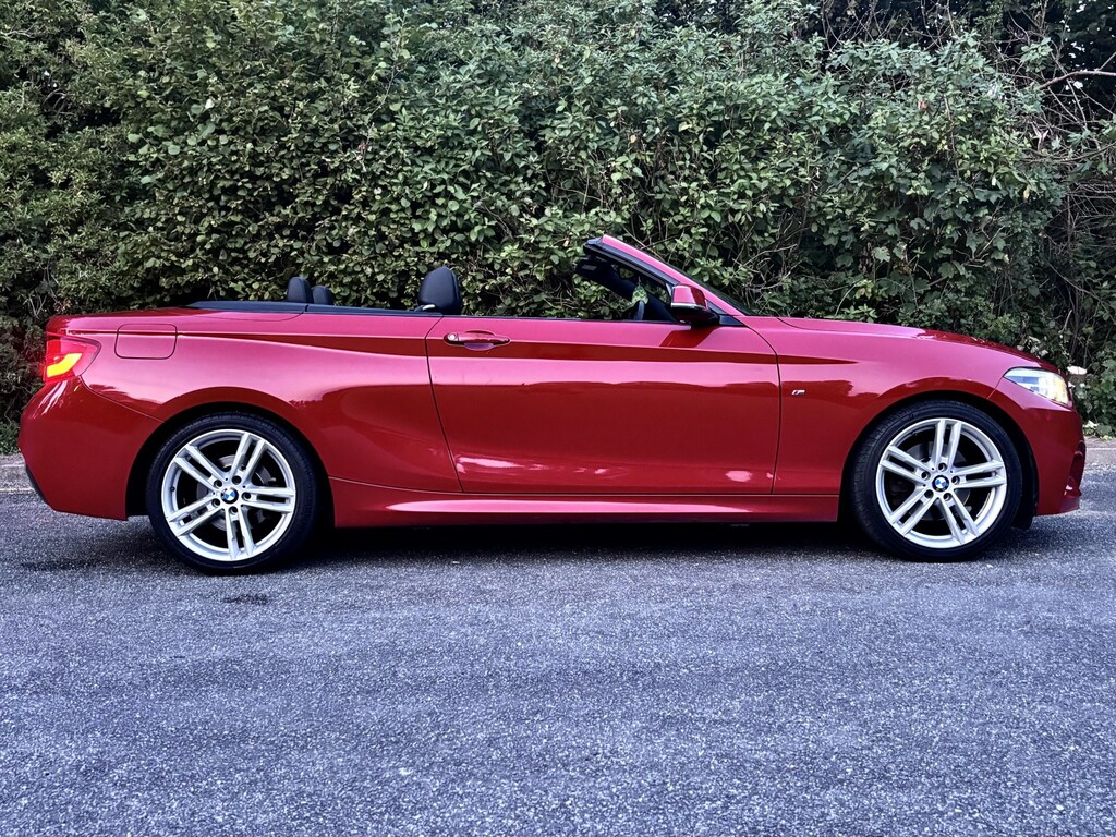 BMW 2 Series 2.0 220D M Sport Convertible 201818 RA18YMO Red #3