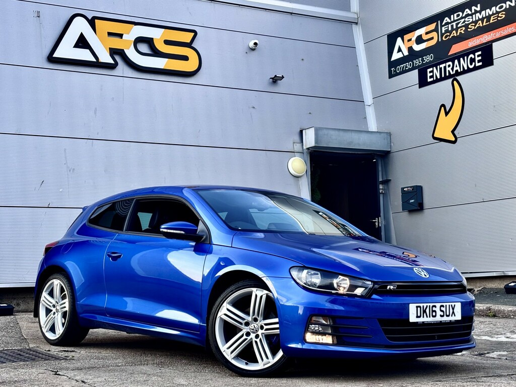 Volkswagen Scirocco 2.0 Tdi Bluemotion Tech R-line 201616 Blue