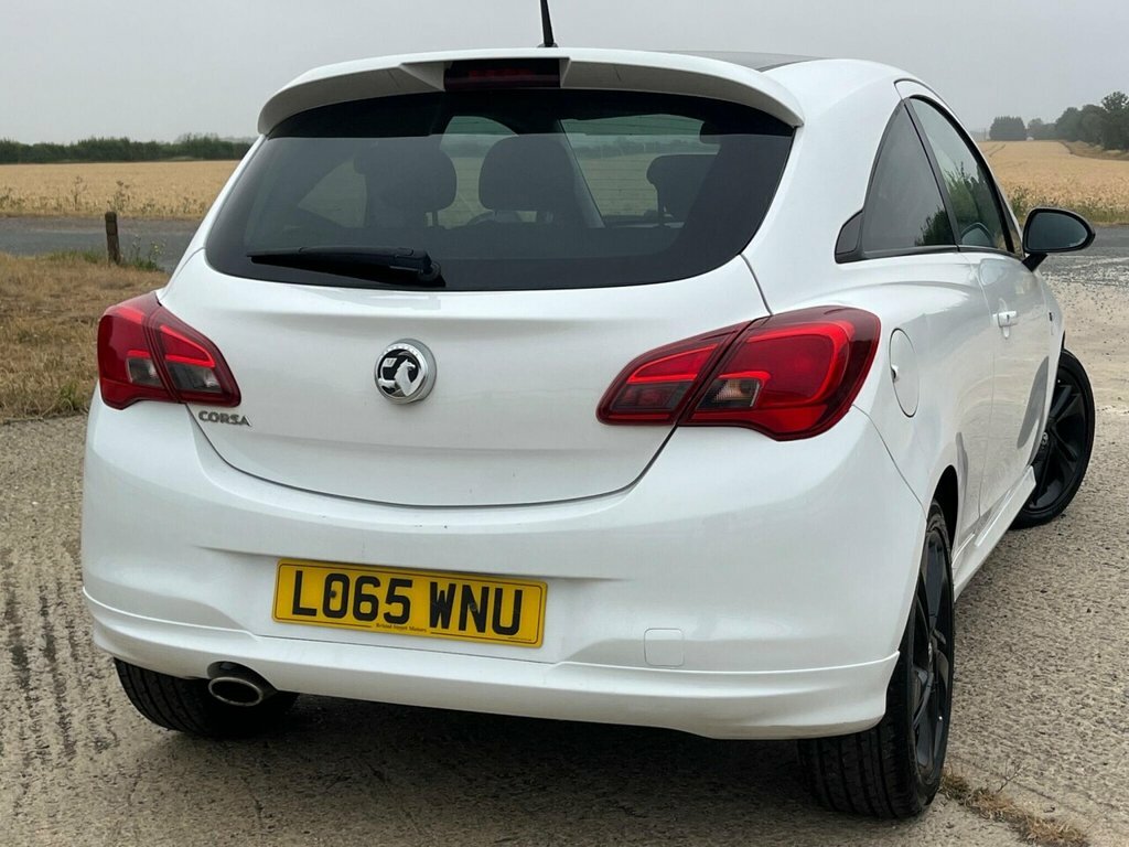 Vauxhall Corsa Hatchback LO65WNU White #4