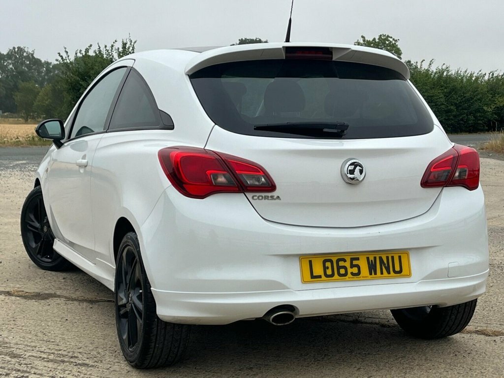 Vauxhall Corsa Hatchback LO65WNU White #2