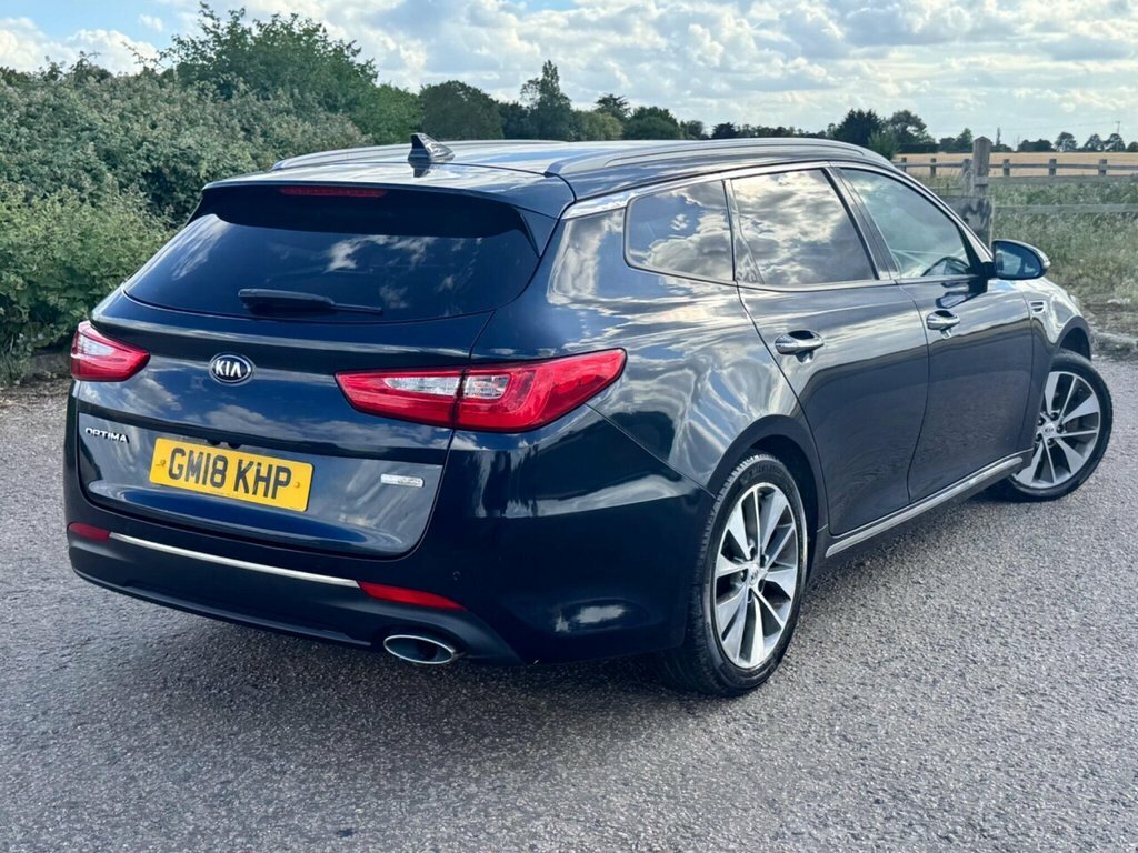 Kia Optima Estate GM18KHP Blue #5