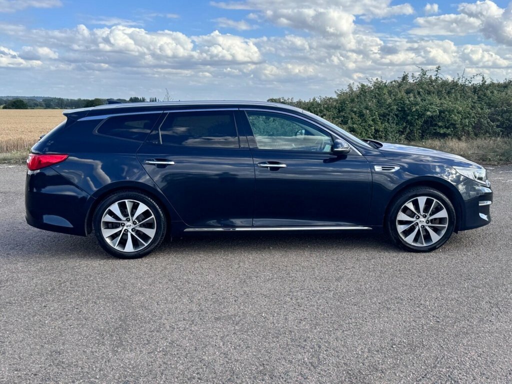 Kia Optima Estate GM18KHP Blue #6