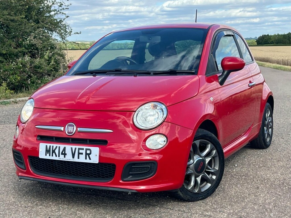 Fiat 500 Hatchback MK14VFR Red #2