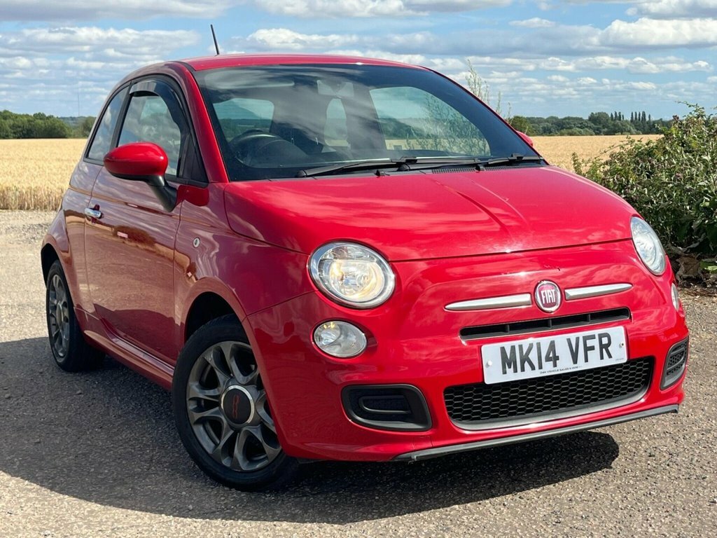 Fiat 500 Hatchback Red