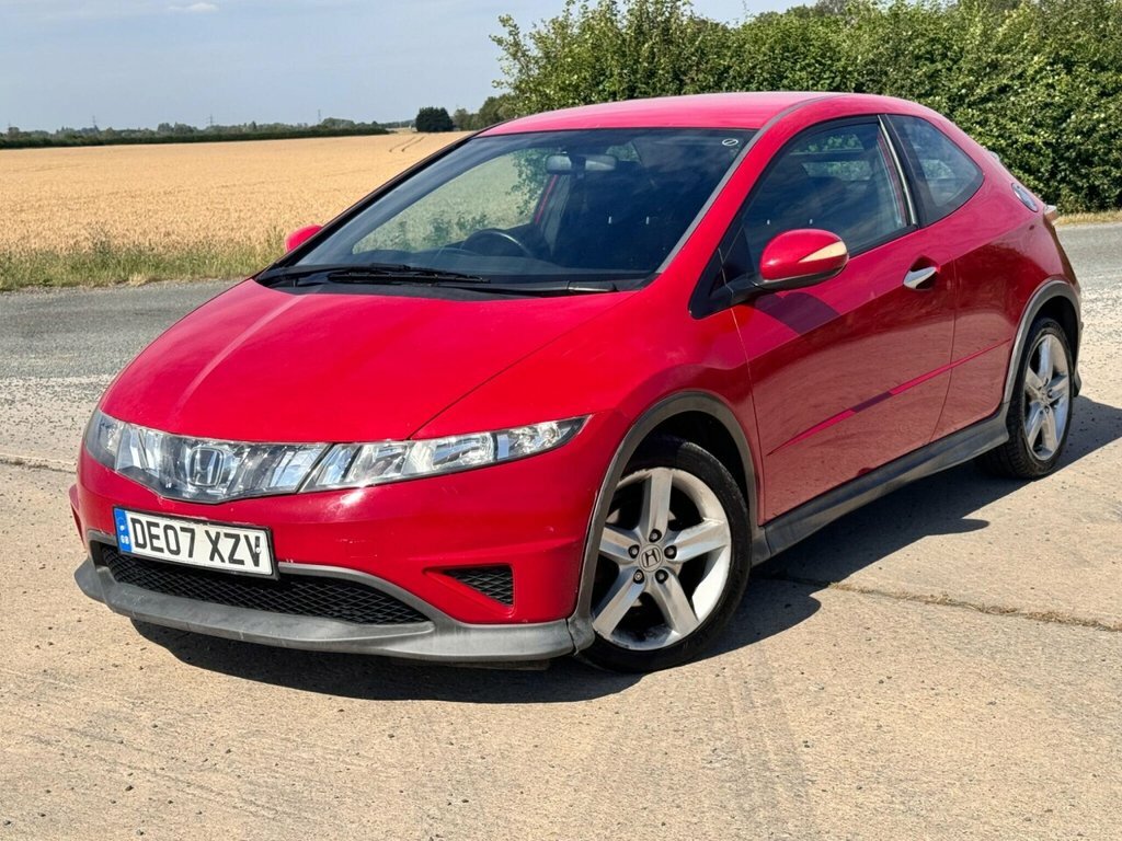 Honda Civic Hatchback Red #2