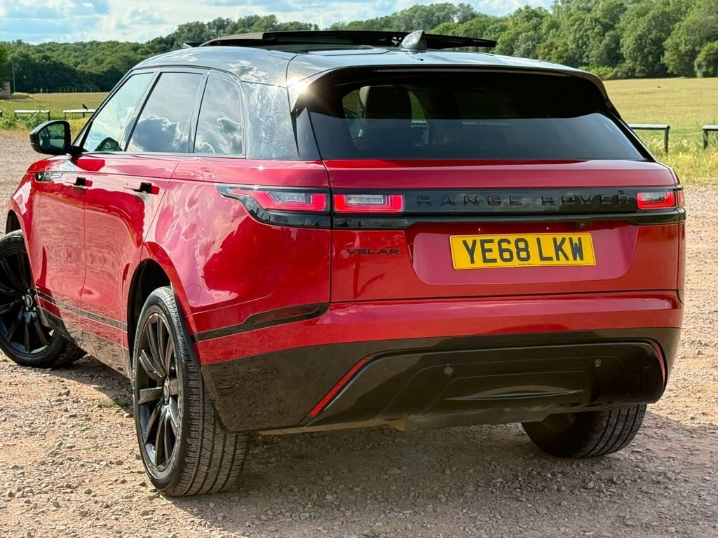 Land Rover Range Rover Velar Suv Red #4