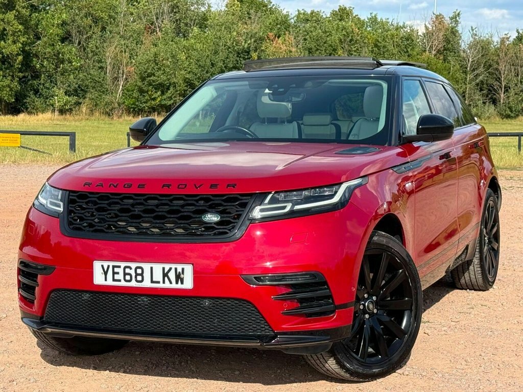 Land Rover Range Rover Velar Suv Red #3