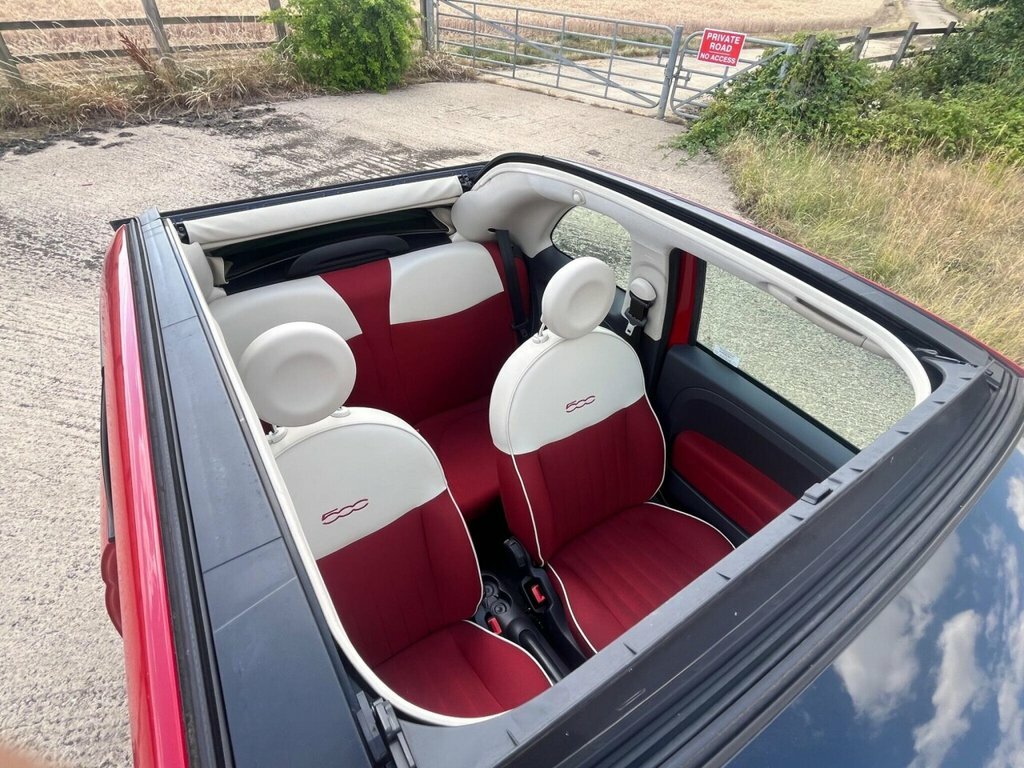 Fiat 500C 2014 1.2 Lounge Convertible Euro Blue #17