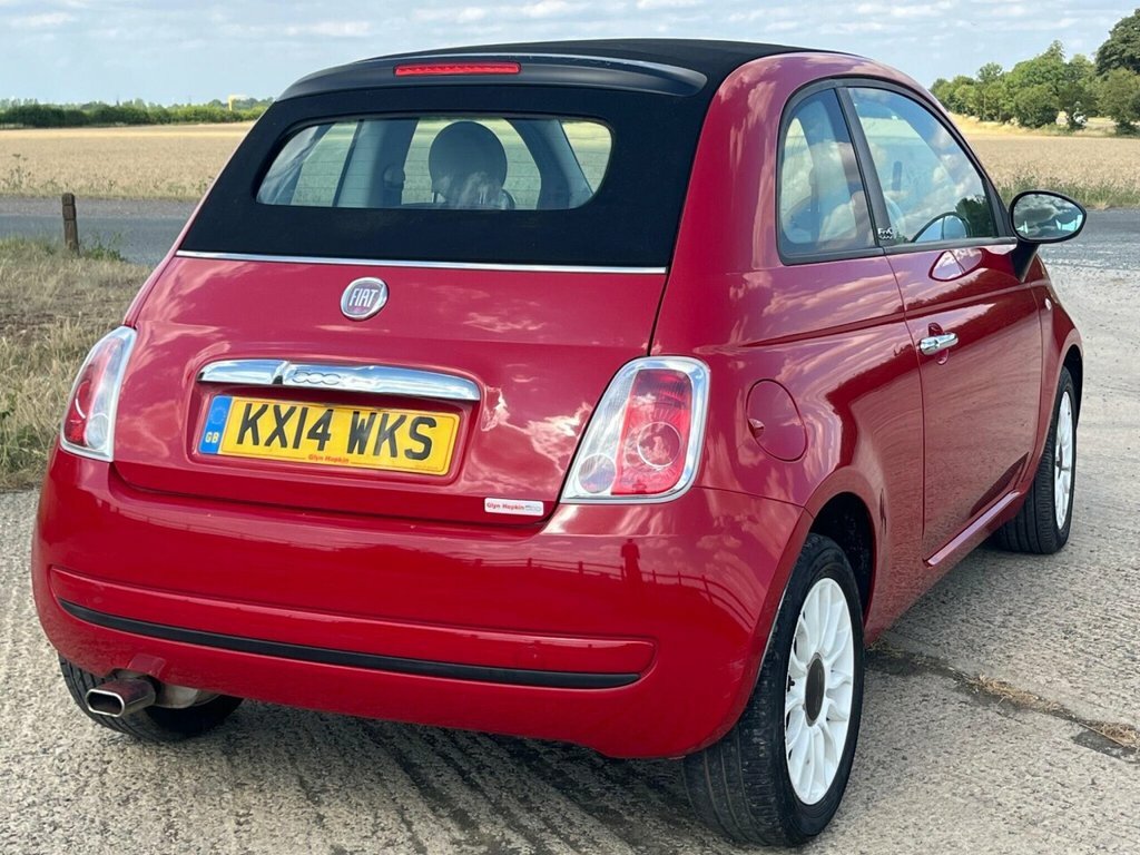 Fiat 500C 2014 1.2 Lounge Convertible Euro Blue #11