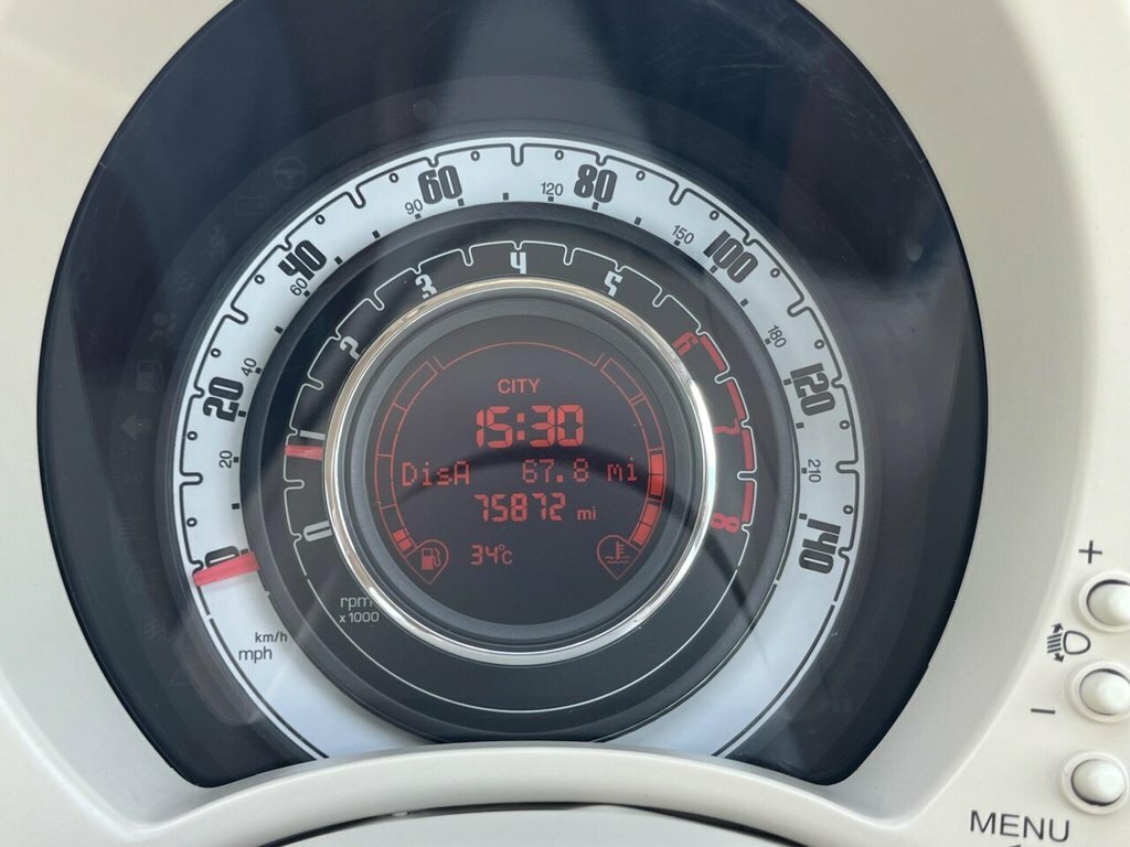Fiat 500C 2014 1.2 Lounge Convertible Euro Blue #24