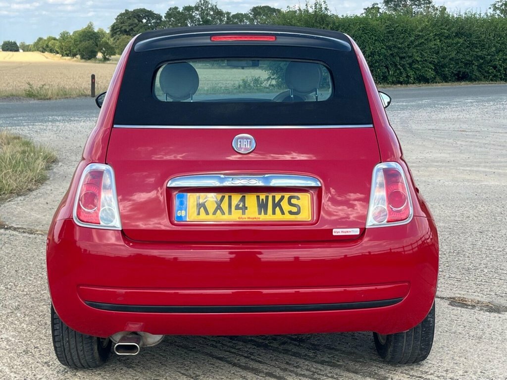 Fiat 500C 2014 1.2 Lounge Convertible Euro Blue #10