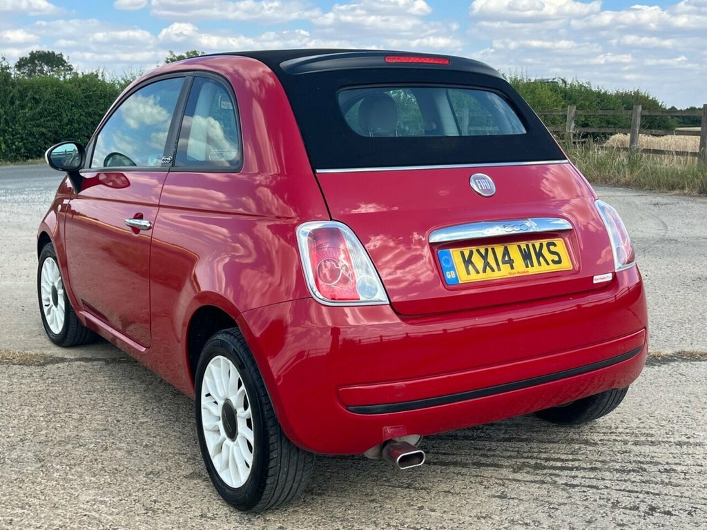 Fiat 500C 2014 1.2 Lounge Convertible Euro Blue #9