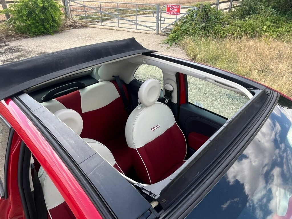 Fiat 500C 2014 1.2 Lounge Convertible Euro Blue #15