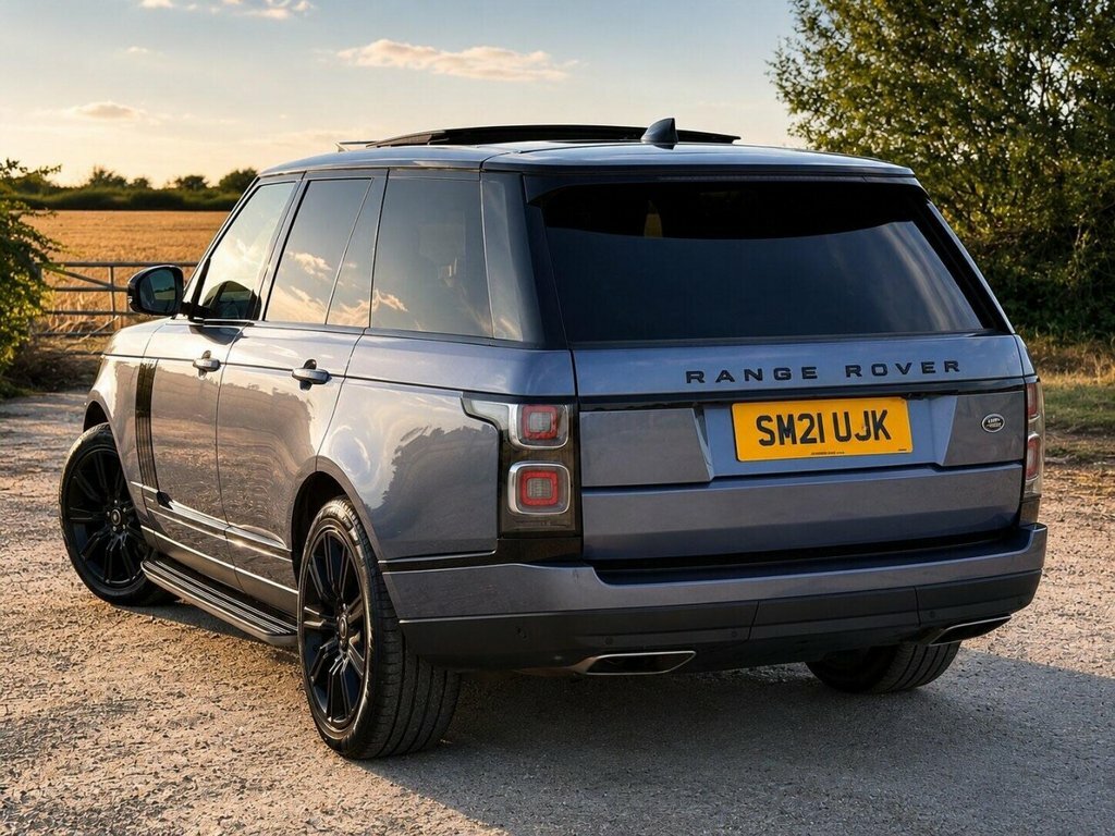 Land Rover Range Rover Suv Blue #4