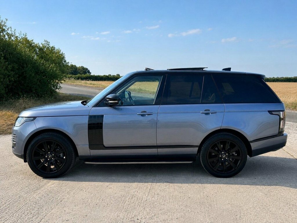 Land Rover Range Rover Suv Blue #3