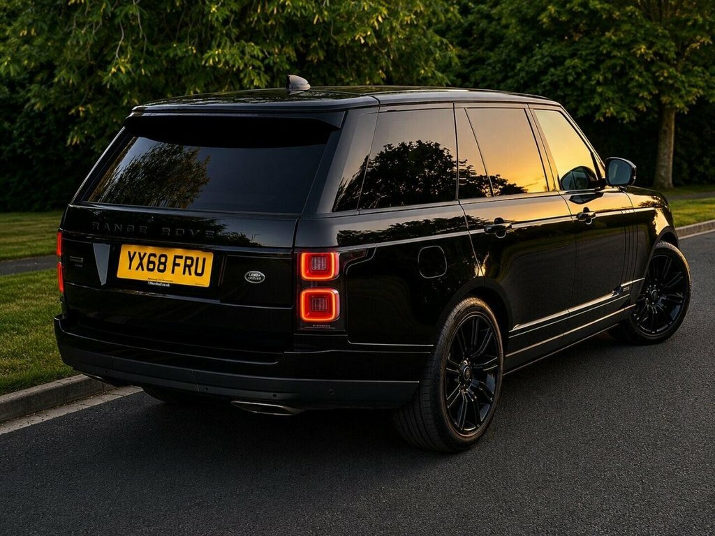 Land Rover Range Rover Suv Black #5