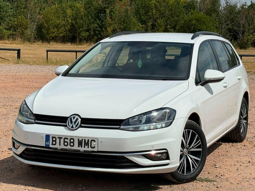Volkswagen Golf Estate BT68WMC White #3