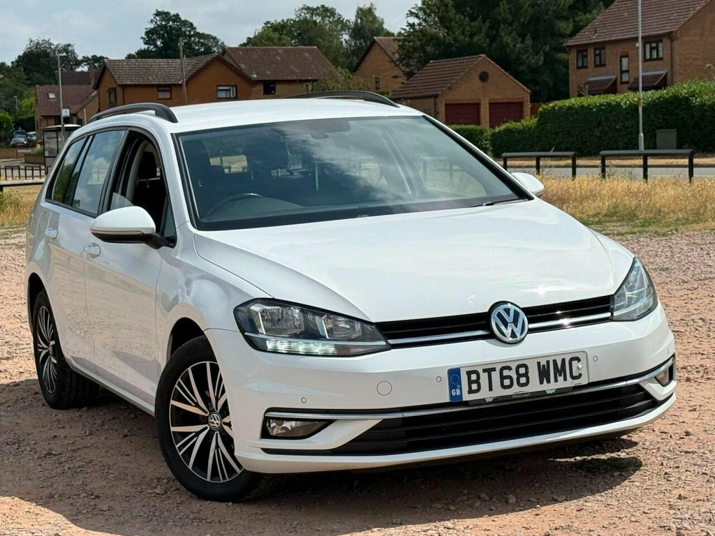 Volkswagen Golf Estate BT68WMC White #5