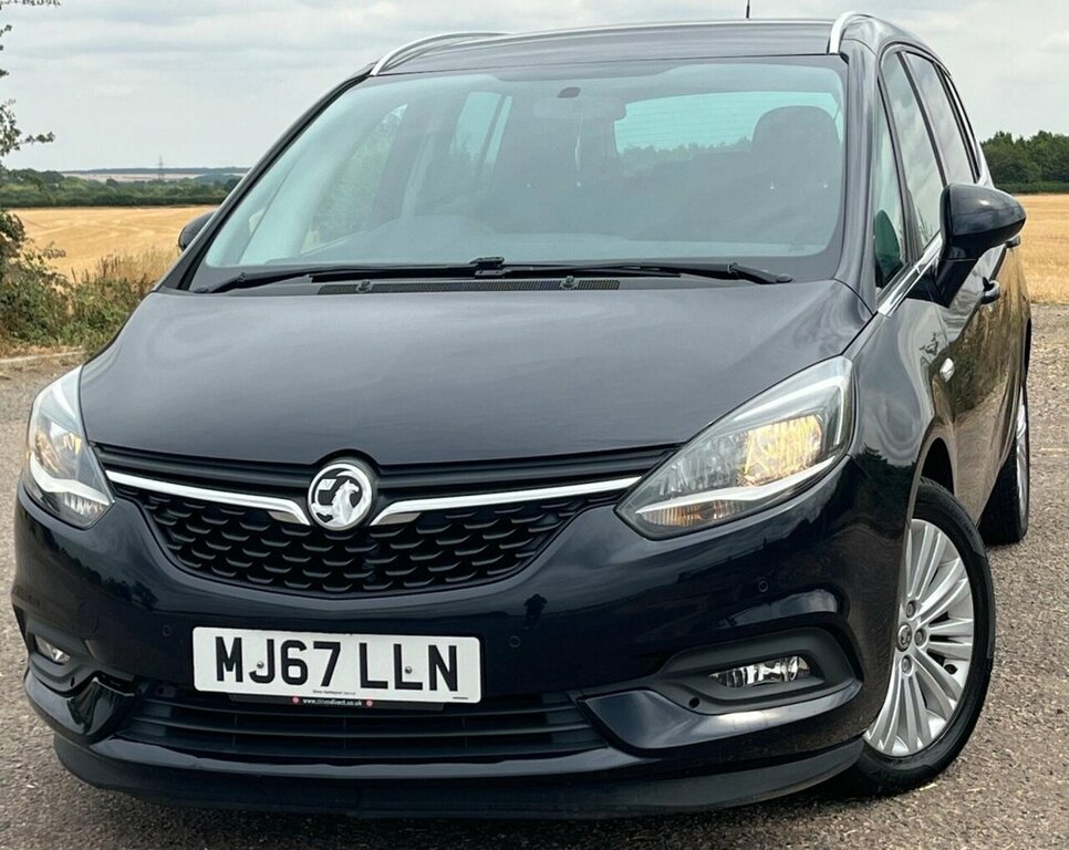 Vauxhall Zafira Tourer Mpv Blue #3
