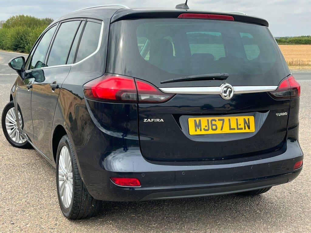 Vauxhall Zafira Tourer Mpv Blue #2