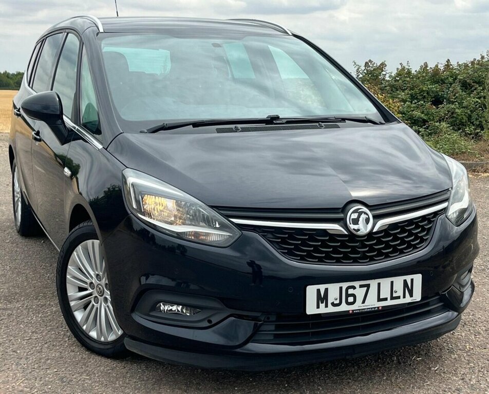Vauxhall Zafira Tourer Mpv Blue