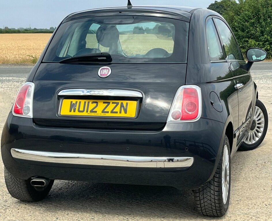 Fiat 500 500 Lounge Black #4