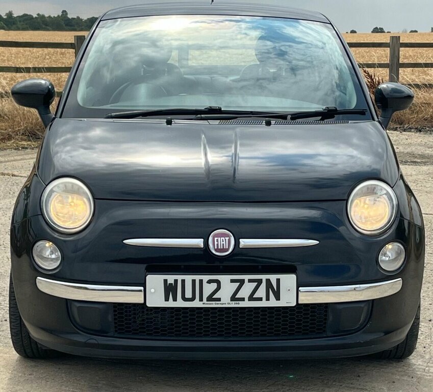 Fiat 500 500 Lounge Black #6