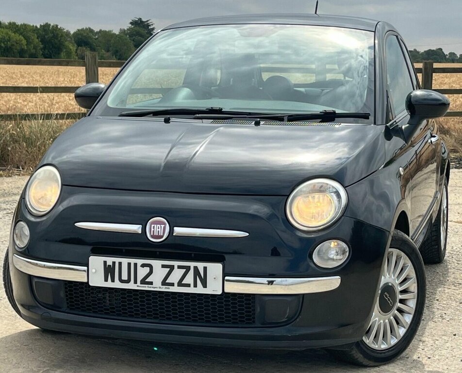 Fiat 500 500 Lounge Black #3