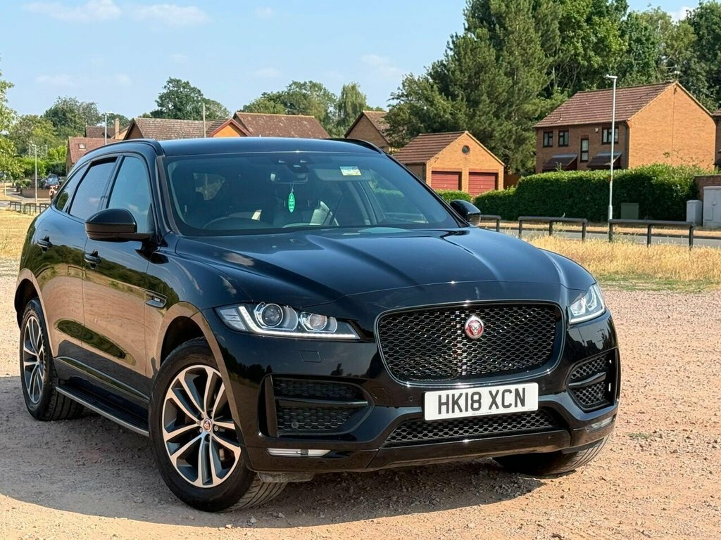 Jaguar F-Pace Suv Black #5