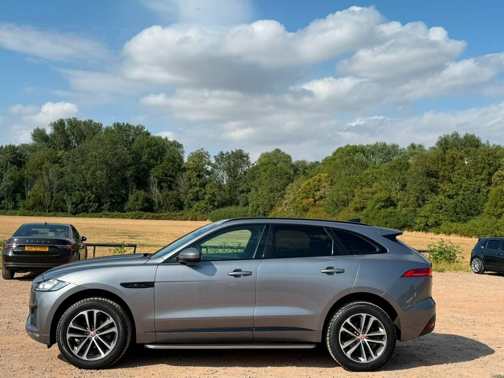 Jaguar F-Pace 2.0D R-sport Black Edition Awd Blue #10
