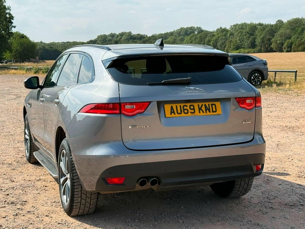 Jaguar F-Pace 2.0D R-sport Black Edition Awd Blue #9