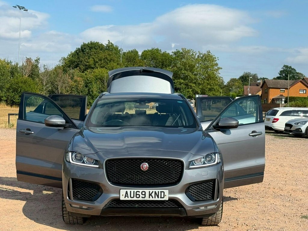 Jaguar F-Pace 2.0D R-sport Black Edition Awd Blue #7