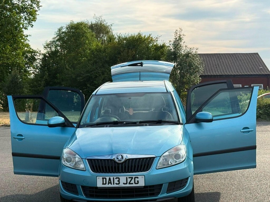Skoda Roomster Mpv Blue #6