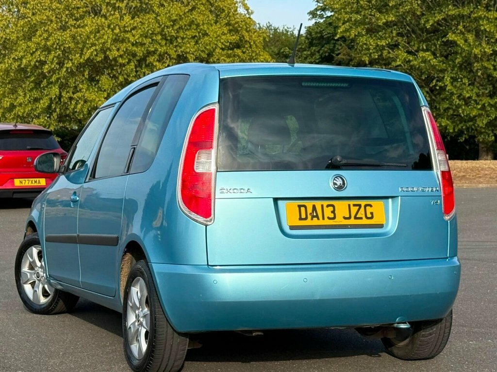Skoda Roomster Mpv Blue #4