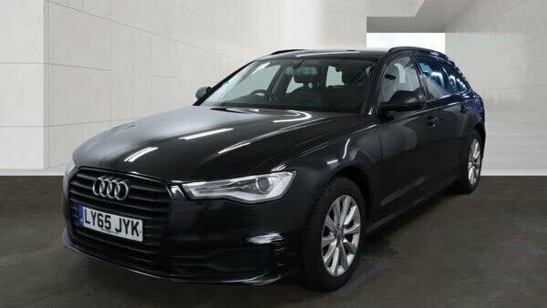 Audi A6 Avant Estate Black #2
