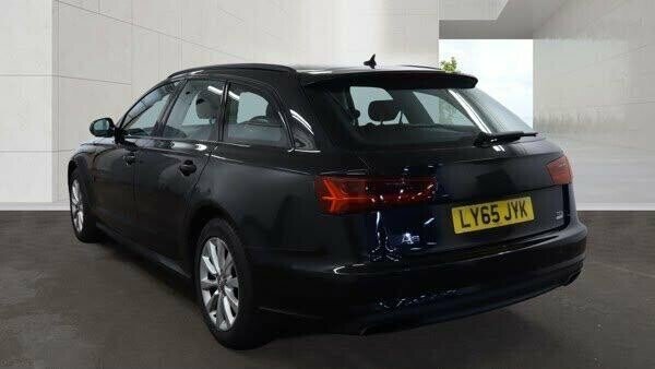 Audi A6 Avant Estate Black #3