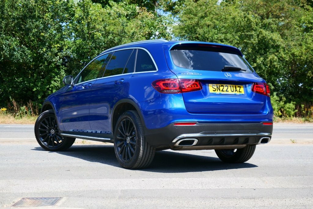 Mercedes-Benz GLC Class 2L Amg Line SN22UAZ Blue #2