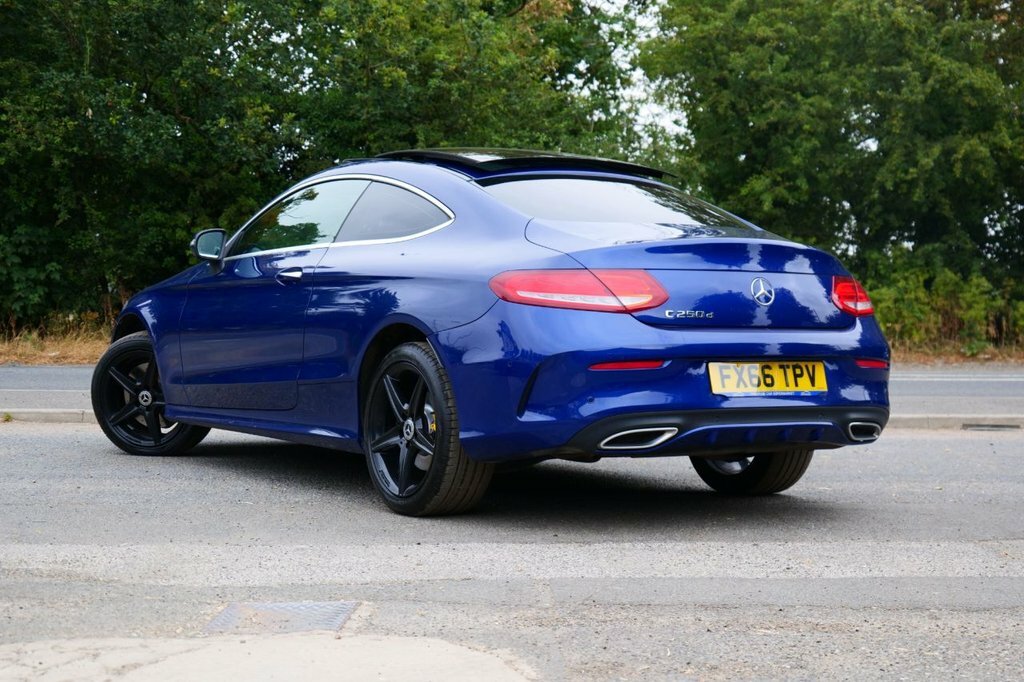 Mercedes-Benz C Class 2.1L Amg Line FX66TPV Blue #2