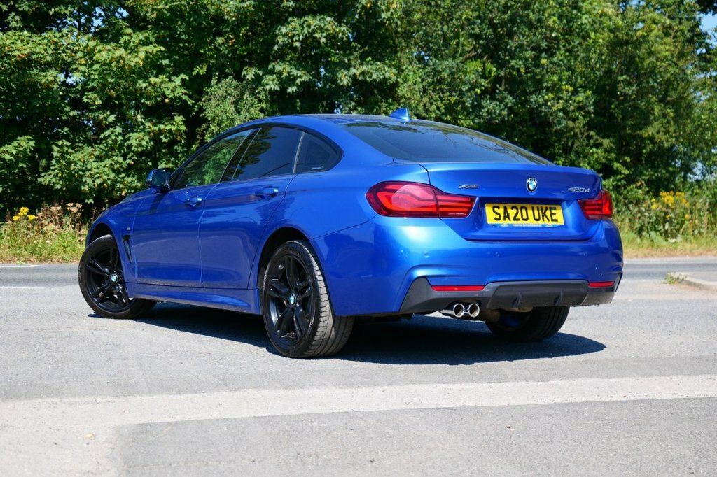BMW 4 Series Gran Coupe Hatchback SA20UKE Blue #2