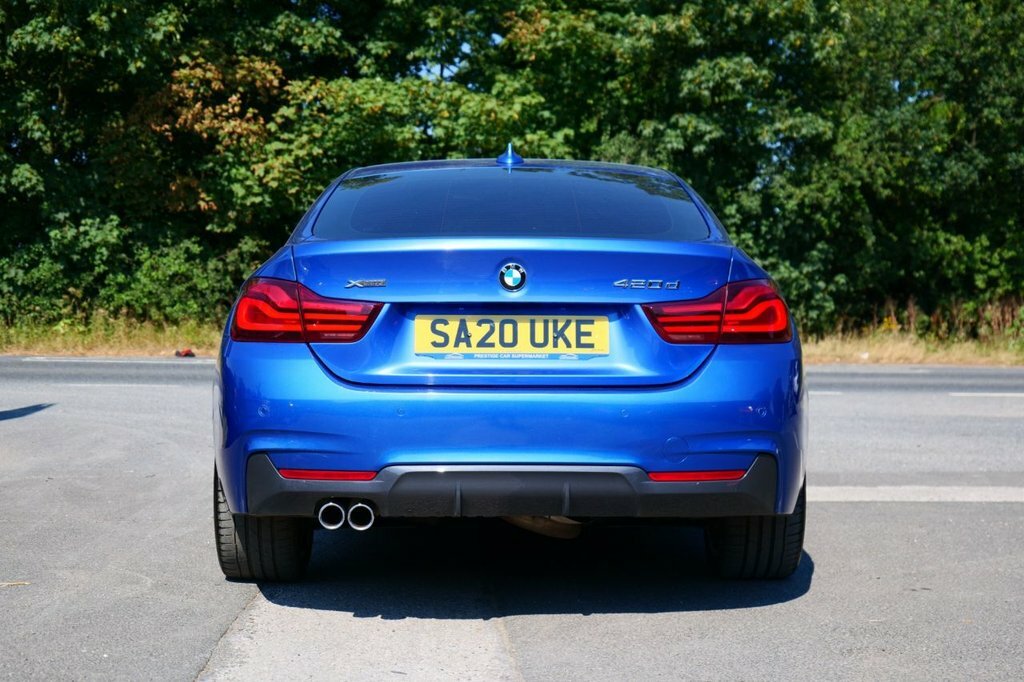 BMW 4 Series Gran Coupe Hatchback SA20UKE Blue #5