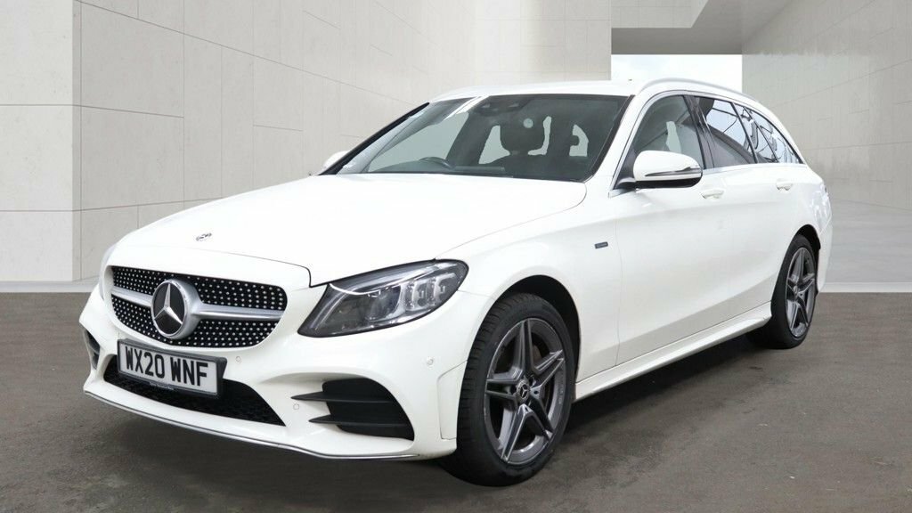 Mercedes-Benz C Class 2L Amg Line Edition White #4